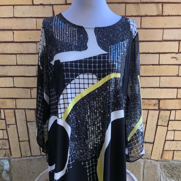 Alfani Tops - ❣️ Alfani multi colored top Size OX Zipper Back